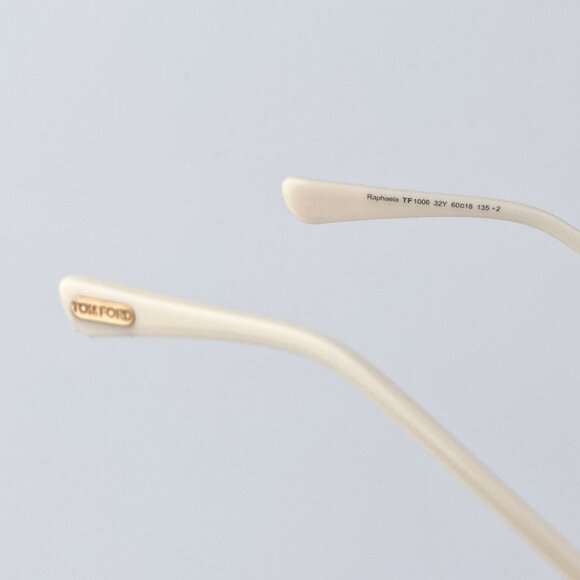 Tom Ford Women BRAND NEW Sunglasses RAPHAELA Rose Gold Violet Square FT1006 32Y - Picture 9 of 10